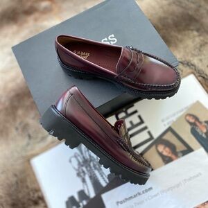 Anthropologie x G.H.BASS Weejuns Whitney Super Lug Loafers